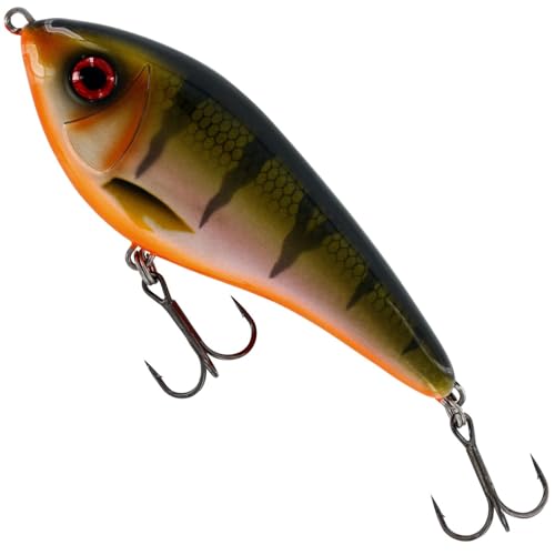 Westin Swim Glidebait 15cm 107g - Suspender Jerkbait, Farbe:Bling Perch Westin Swim Glidebait 15cm 107g - Suspender Jerkbait, Farbe:Bling Perch von Westin