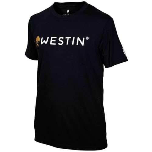 Westin T-Shirt Black - Angelshirt, Größe:XL von Westin