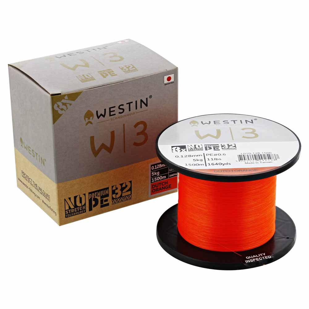 Westin W3 1500 M Braided Line Golden 0.080 mm von Westin