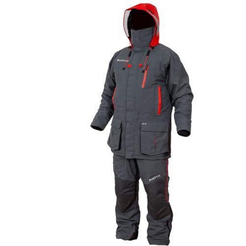 Westin W4 Winter Suit Extreme Steel Grey - Thermoanzug (Jacke + Hose), Größe:M / Größe 39/40 von Westin