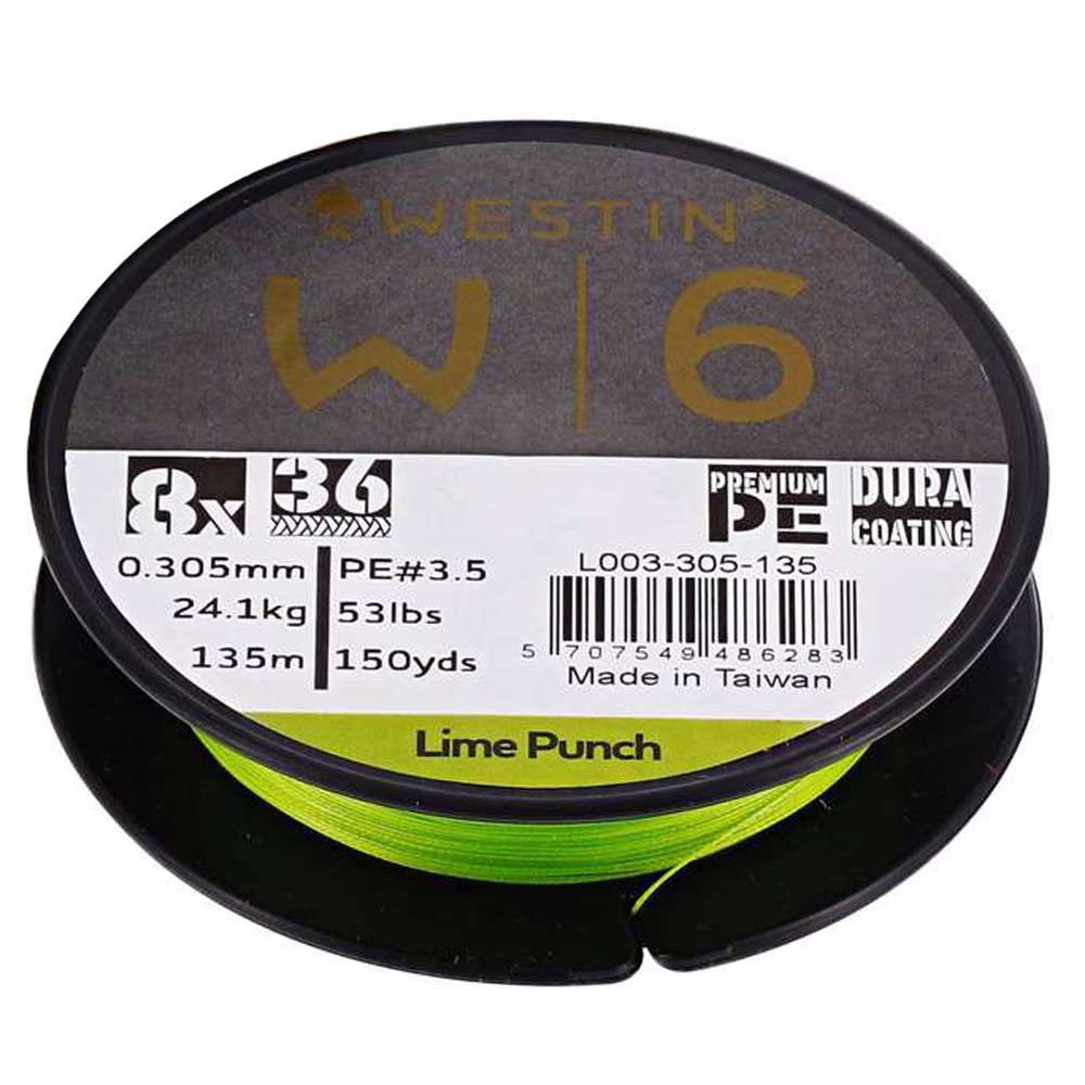 Westin W6 8 135 M Braided Line Durchsichtig 0.148 mm Westin W6 8 135 M Braided Line Durchsichtig 0.148 mm von Westin