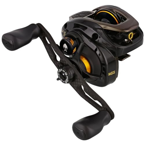 Westin W6-Bc 301 SSG Rh Stealth Gold 10+1Bb - Rechtshand Baitcaster, Baitcasterrolle, Angelrolle von Westin