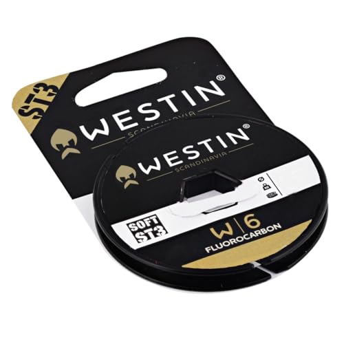 Westin W6 ST3 Fluorocarbon Clear 0,44mm 11,6kg - 25m Fluorocarbon, Fluorocarbonschnur, Vorfachmaterial zum Spinnfischen Westin W6 ST3 Fluorocarbon Clear 0,44mm 11,6kg - 25m Fluorocarbon, Fluorocarbonschnur, Vorfachmaterial zum Spinnfischen von Westin