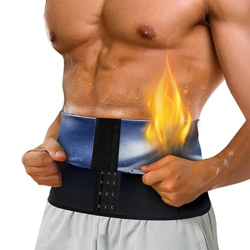 Bauchweggürtel Herren, Waist Trainer Herren Zum Abnehmen, Verstellbarer Sauna Bauchweggürtel Zum Abnehmen, Schwitzgürtel Bauch Bauchfett Weg Gürtel,S/M,Blue Bauchweggürtel Herren, Waist Trainer Herren Zum Abnehmen, Verstellbarer Sauna Bauchweggürtel Zum Abnehmen, Schwitzgürtel Bauch Bauchfett Weg Gürtel,S/M,Blue von Weyot