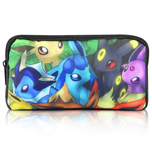 Wffeila Federmäppchen Anime, Cartoon Federmäppchen, Federmappe Bleistift, Pencil Case, Cartoon-Tasche, Leichtes Schulmäppchen, Einzigartiges Stifte Etui Geschenk für Jungen- 20 x 5cm (D) von Wffeila