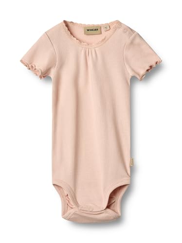 Wheat Mädchen Rib Body Strampler S/S Edna Oeko-Tex Standard Wheat Mädchen Rib Body Strampler S/S Edna Oeko-Tex Standard von Wheat