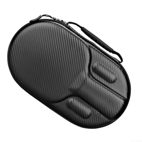 WheatThrive Tischtennisschläger-Tasche, EVA-Hartschale, Tischtennis-Paddelbox, Aufbewahrungstasche, für 2 Schläger und 4 Bälle, Tischtennis-Paddel-Box, tragbar, Schwarz WheatThrive Tischtennisschläger-Tasche, EVA-Hartschale, Tischtennis-Paddelbox, Aufbewahrungstasche, für 2 Schläger und 4 Bälle, Tischtennis-Paddel-Box, tragbar, Schwarz von WheatThrive
