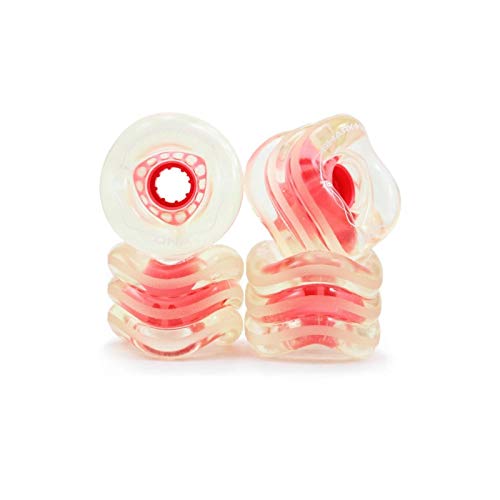 Wheels Shark DNA 72mm 78a Longboard Rollen (4er Set) (Ghost Pink) von Wheels