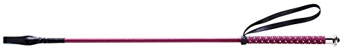 Whip & Go Reitgerte, gepunktet, 65 cm, bordeaux Whip & Go Reitgerte, gepunktet, 65 cm, bordeaux von Whip & Go