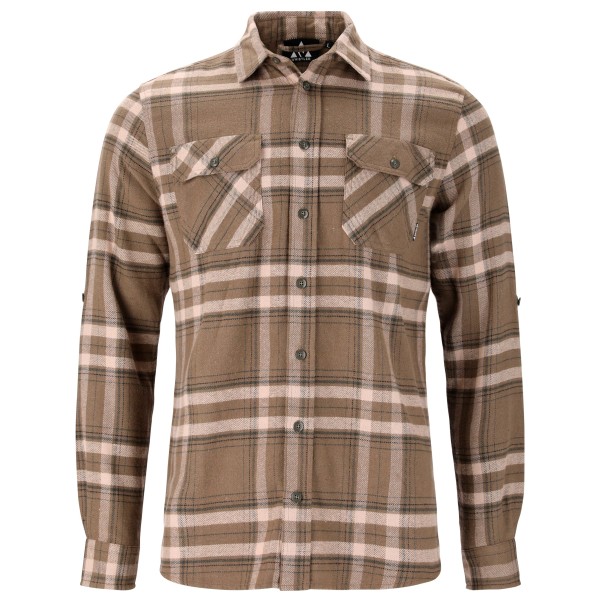 Whistler - Jamba Flannel Shirt - Hemd Gr XL braun von Whistler