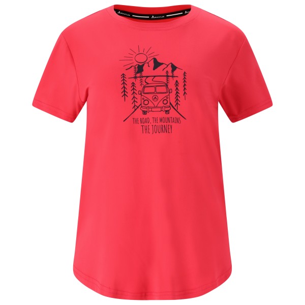 Whistler - Women's Tergo Printed Tee - Funktionsshirt Gr 48 rot/rosa von Whistler