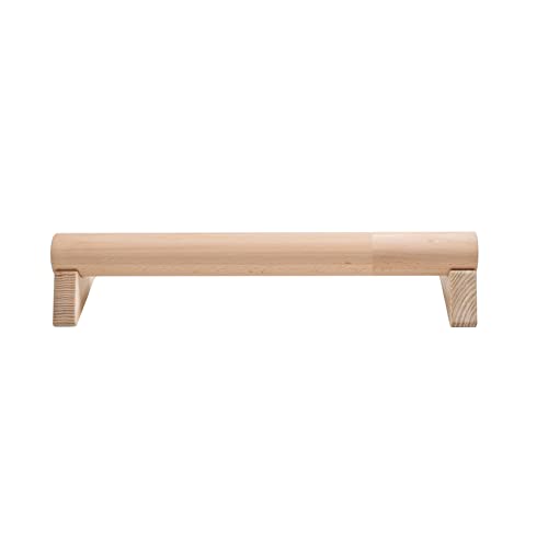 WhiteOak Balance Beam 50cm aus Holz, Fußtrainer Holzbalken Schwebebalken für Zuhause, Balancierbalken Beam Gymnastics von WhiteOak Hangboards