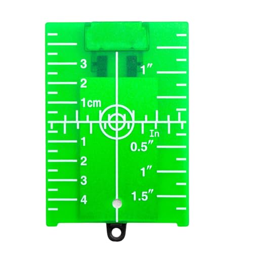 Bodenzielplatte - reflektierende Wegstrahl-Distanzplatte, Zielkartenplatte | Markierungsbasis-Messplatte,Metrisch/Zoll, magnetische Zielwegtafel, Nivelliertafel für Wand und Boden Bodenzielplatte - reflektierende Wegstrahl-Distanzplatte, Zielkartenplatte | Markierungsbasis-Messplatte,Metrisch/Zoll, magnetische Zielwegtafel, Nivelliertafel für Wand und Boden von Whnbuij