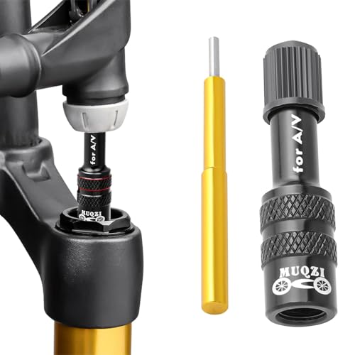 Fahrrad-Vorderradgabel-Ventiladapter – Fahrrad-Gabelpumpen-Adapter, Fahrrad-Gabelpumpen-Adapter |. 47,3 x 11,3 mm -Ventiladapter aus Aluminiumlegierung, Fahrradzubehör für Reifenpumpe, geeigne Fahrrad-Vorderradgabel-Ventiladapter – Fahrrad-Gabelpumpen-Adapter, Fahrrad-Gabelpumpen-Adapter |. 47,3 x 11,3 mm -Ventiladapter aus Aluminiumlegierung, Fahrradzubehör für Reifenpumpe, geeigne von Whnbuij