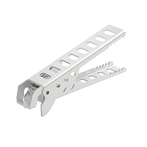 Whnbuij Camping-Topfklemme – Aluminium-Legierung, Kochplatten-Greifer, Camping-Greifer, Pfannengreifer, Topfhalter-Clip, Klemme für Outdoor, Kochen, Camping, Picknick, Grillen von Whnbuij