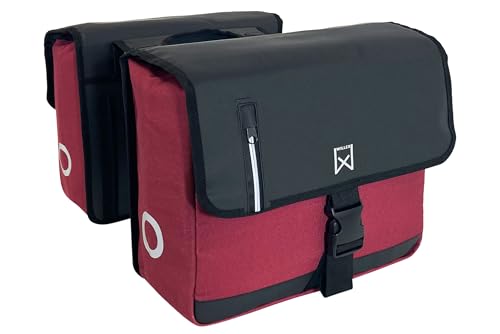 Dubbele businesstas Purple Red/Black 40L von WiLa Home