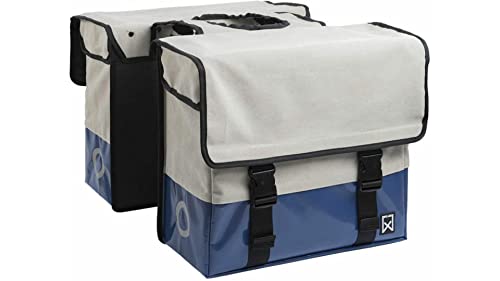 WiLa Home Willex Doppelte Tasche Canvas Plus Natürliche/Blau 30L WiLa Home Willex Doppelte Tasche Canvas Plus Natürliche/Blau 30L von WiLa Home