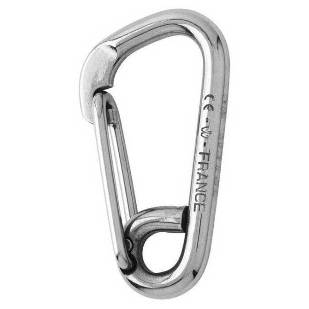 Wichard Asymmetrical Fire Carabiner Silber 10 x 100 mm von Wichard