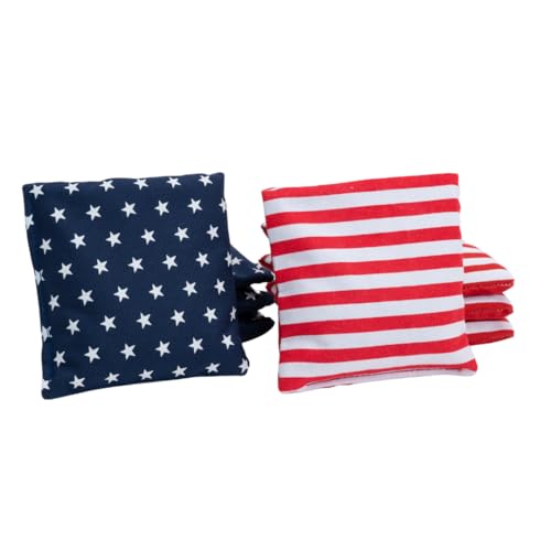 Offizielles Cornhole Set 90x60 - Red Zone - 2 Bretter - 2x4 Taschen - Schutzhülle (Cornhole Bags - Amerika) von Wicked Wood Games