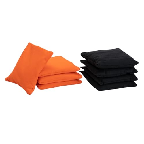Wicked Wood Games Cornhole Bags – 2 x 16 Offizielle ACO-konform – Granulatfüllung – Orange & Schwarz Wicked Wood Games Cornhole Bags – 2 x 16 Offizielle ACO-konform – Granulatfüllung – Orange & Schwarz von Wicked Wood Games