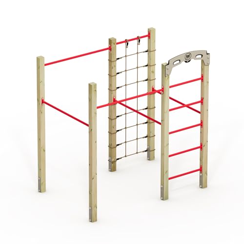 Wickey Fitnessgerät - Fit Base 625 - Outdoor Fitnessstudio, Gym für Zuhause, Klettern und Sport für Jugendliche und Erwachsene im Garten mit Klimmzugstange Wickey Fitnessgerät - Fit Base 625 - Outdoor Fitnessstudio, Gym für Zuhause, Klettern und Sport für Jugendliche und Erwachsene im Garten mit Klimmzugstange von Wickey