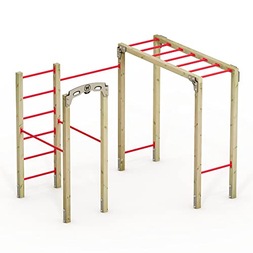 Wickey Fitnessgerät - Fit Base 805 - Outdoor Fitnessstudio, Gym für Zuhause, Klettern und Sport für Jugendliche und Erwachsene im Garten mit Klimmzugstange Wickey Fitnessgerät - Fit Base 805 - Outdoor Fitnessstudio, Gym für Zuhause, Klettern und Sport für Jugendliche und Erwachsene im Garten mit Klimmzugstange von Wickey