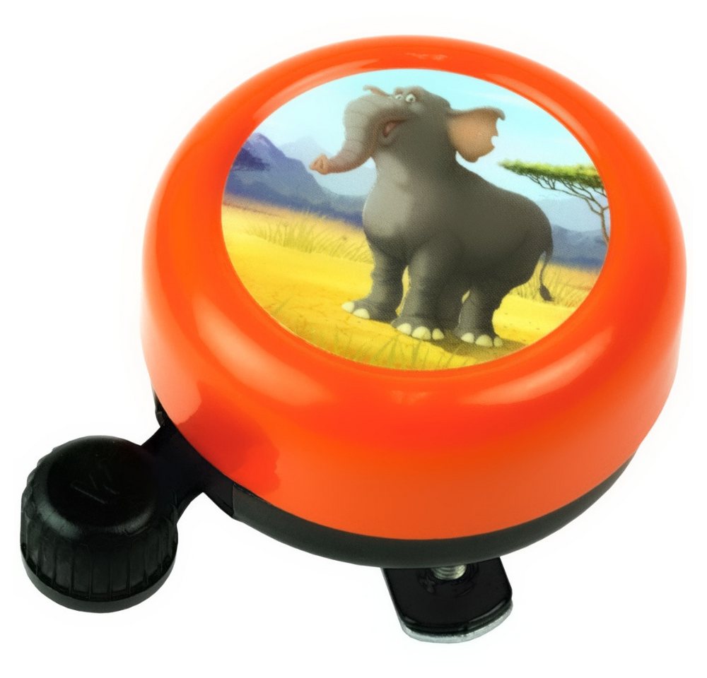 Widek Fahrradklingel Widek Kinderglocke Animals Kingdom" orange bunt ca. 0,092 kg Widek Fahrradklingel Widek Kinderglocke Animals Kingdom" orange bunt ca. 0,092 kg von Widek