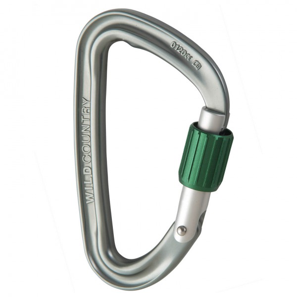 Wild Country - Eos - Schraubkarabiner grau Wild Country - Eos - Schraubkarabiner grau von Wild Country