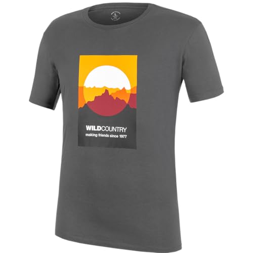 Wild Country Herren Heritage T-Shirt, Onyx, S Wild Country Herren Heritage T-Shirt, Onyx, S von Wild Country