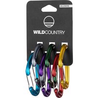 Wild Country Wildwire Rack Karabiner 6er Pack Wild Country Wildwire Rack Karabiner 6er Pack von Wild Country