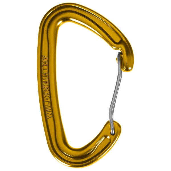 Wild Country - Wildwire - Schnappkarabiner Gr Single gelb Wild Country - Wildwire - Schnappkarabiner Gr Single gelb von Wild Country