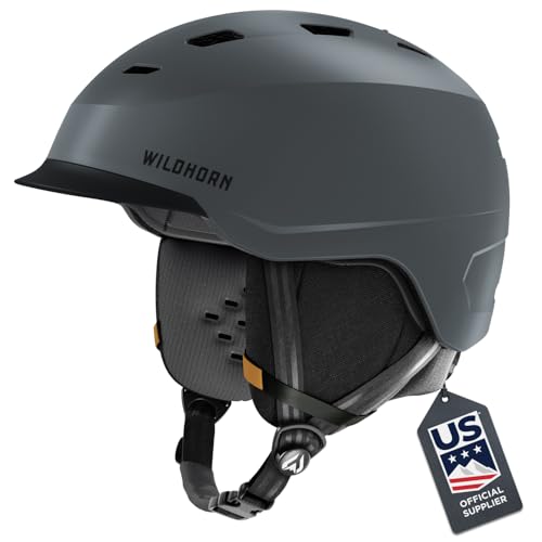 Wildhorn Drift Snowboardhelm, Skihelm Damen Herren & Jugend - US Ski Team Offizieller Lieferant - 13 verstellbare Belüftungsöffnungen, leichte Premium-Konstruktion, Snowboardhelm von WildHorn Outfitters