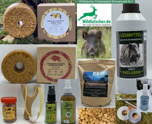 Wildlutscher Lockmittel Probierpaket Schwarzwild Nr1 von Wildlutscher