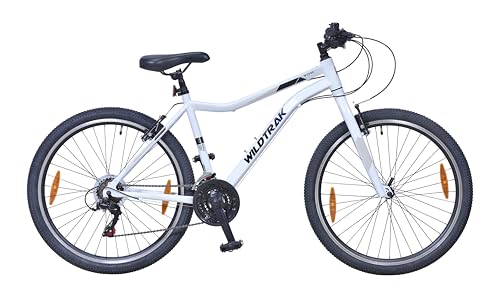 Wildtrak - Alu-Mountainbike, Erwachsene, 26 Zoll, 18-Gang, Shimano-Schaltung - Weiß Wildtrak - Alu-Mountainbike, Erwachsene, 26 Zoll, 18-Gang, Shimano-Schaltung - Weiß von Wildtrak