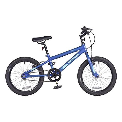 Wildtrak Jungen Wt009 45,7 cm Rad Youth Steel Blau Jungenfahrrad, 44 von Wildtrak