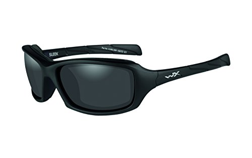 Wiley X Erwachsene Schutzbrille Sleek, schwarz von Wiley X
