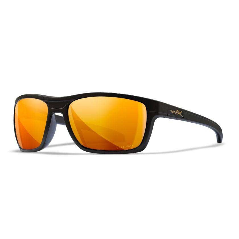 Wiley X Kingpin Polarized Sunglasses Golden  Mann von Wiley X