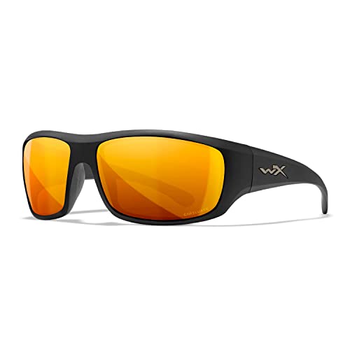 Wiley X | WX Omega | Sonnenbrille Herren | Sportbrille polarisiert | Sonnenbrille Herren Polarisiert │ Ideal bei Sport Outdoor Fahrradbrille Ski | 100% UVA/UVB-Schutz von Wiley X
