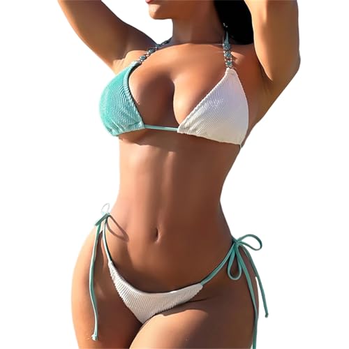 Frauen Highs Cut Badeanzüge Weibliche Zwei Stücke Badeanzug Weibliche Bikinis Set Weibliche Bademode von Wilgure