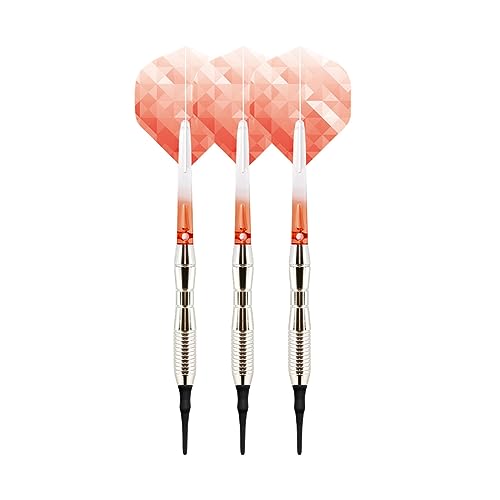 Set mit 3 Stück 17 g professionellen, elektrischen Dartpfeilen mit weicher Spitze und Aluminiumschaft, Kunststoffspitze, nicht leicht zu brechen und zu biegen, Dart-Set aus Aluminium, elektronische Set mit 3 Stück 17 g professionellen, elektrischen Dartpfeilen mit weicher Spitze und Aluminiumschaft, Kunststoffspitze, nicht leicht zu brechen und zu biegen, Dart-Set aus Aluminium, elektronische von Wilgure