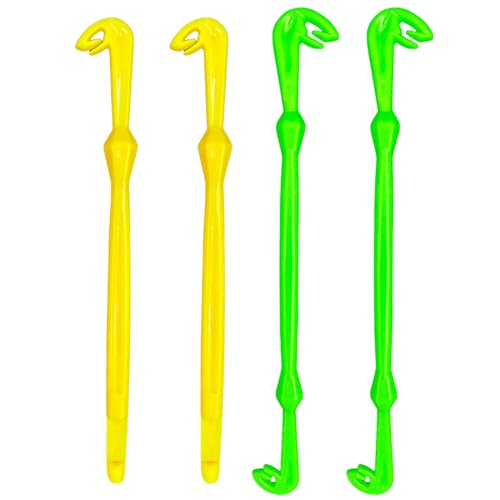Wilgure 4 Pcs Haken Schleife Tyer Kunststoff Angelschnur Knoten Binden Werkzeug Angeln Haken Remover Angeln Detacheur Gerät Einfach Zu Bedienen Wilgure 4 Pcs Haken Schleife Tyer Kunststoff Angelschnur Knoten Binden Werkzeug Angeln Haken Remover Angeln Detacheur Gerät Einfach Zu Bedienen von Wilgure