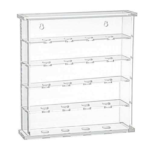 Wilgure Vitrine Wandmontiertes Acryl Display Rack Durchsichtige Vitrine Display Ständer von Wilgure