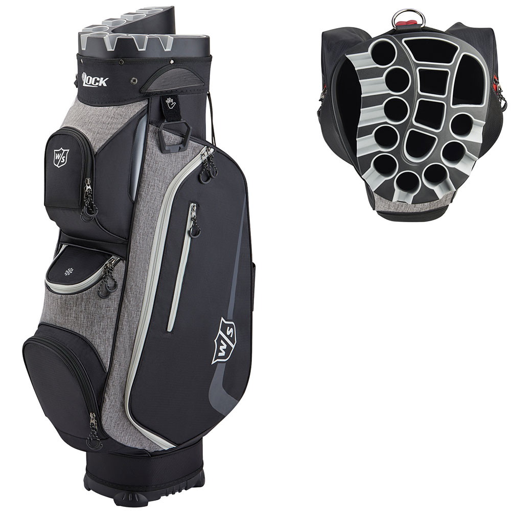 'Wilson Staff I-Lock 3.0 Cart Bag blau/grau' von 'Wilson Staff Golf'