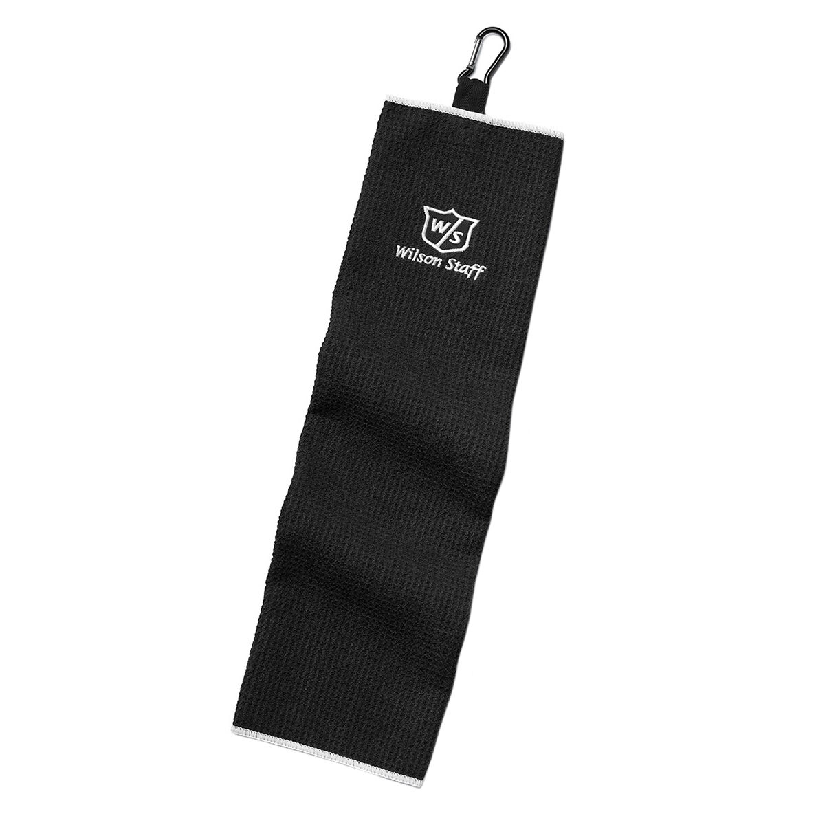 Wilson Staff Black Lightweight Microfiber Trifold Towel, One Size | American Golf von Wilson Staff