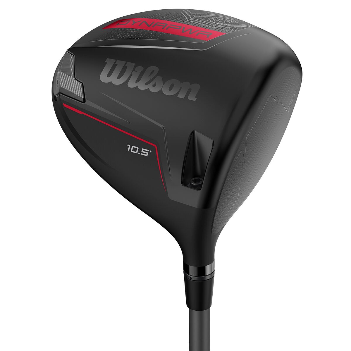 Wilson Staff Men's Black and Red Adjustable Dynapower Titanium Stiff Project X Hzrdus Smoke Rdx X Right Hand Golf Driver, Size: 10.5° | American Golf von Wilson Staff
