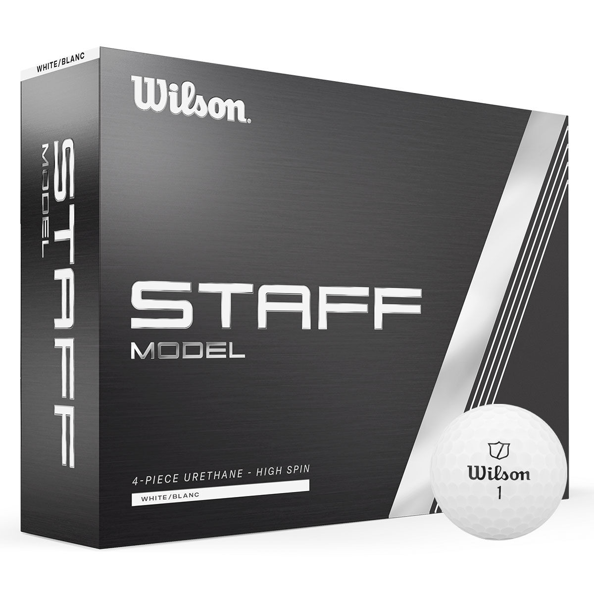 Wilson Staff Model 12 Golf Ball Pack, Mens, White | American Golf von Wilson Staff