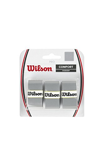 2 Pack - Wilson Pro Overgrip 3 Pack (Silver) von Wilson