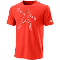 Wilson Bela Tech Ii T-shirt Herren Orange - Xl Wilson Bela Tech Ii T-shirt Herren Orange - Xl von Wilson