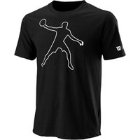 Wilson Bela Tech Ii T-shirt Herren Schwarz - Xxl von Wilson