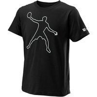 Wilson Bela Tech Ii T-shirt Jungen Schwarz - M Wilson Bela Tech Ii T-shirt Jungen Schwarz - M von Wilson